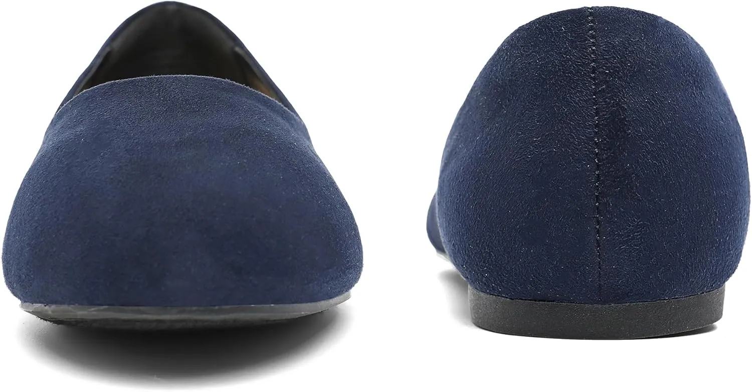Women's Ballet Flats Shoes, Dress Shoes for Women Round Toe Comfort Light Weight Slip-On Shoes