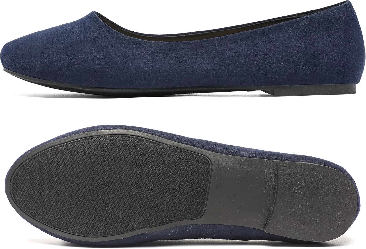 Women's Ballet Flats Shoes, Dress Shoes for Women Round Toe Comfort Light Weight Slip-On Shoes