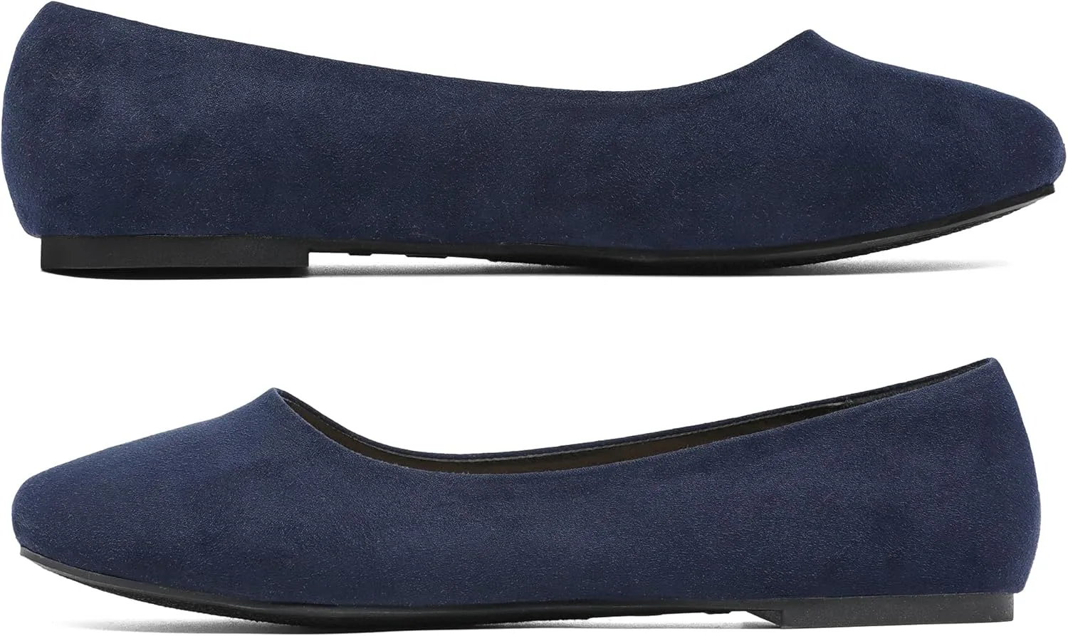 Women's Ballet Flats Shoes, Dress Shoes for Women Round Toe Comfort Light Weight Slip-On Shoes
