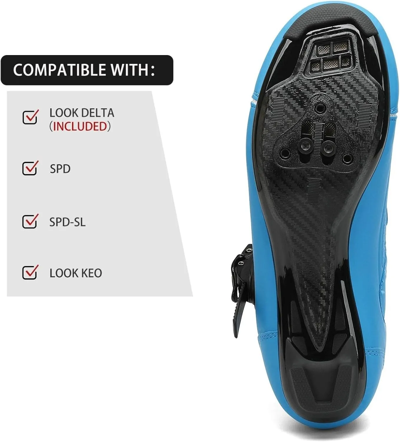 Womens Cycling Shoes Compatible with Peloton Bike Clip in Ladies Indoor Cycling Road Bike Riding Biking Shoes, Pre-Installed Delta Cleats