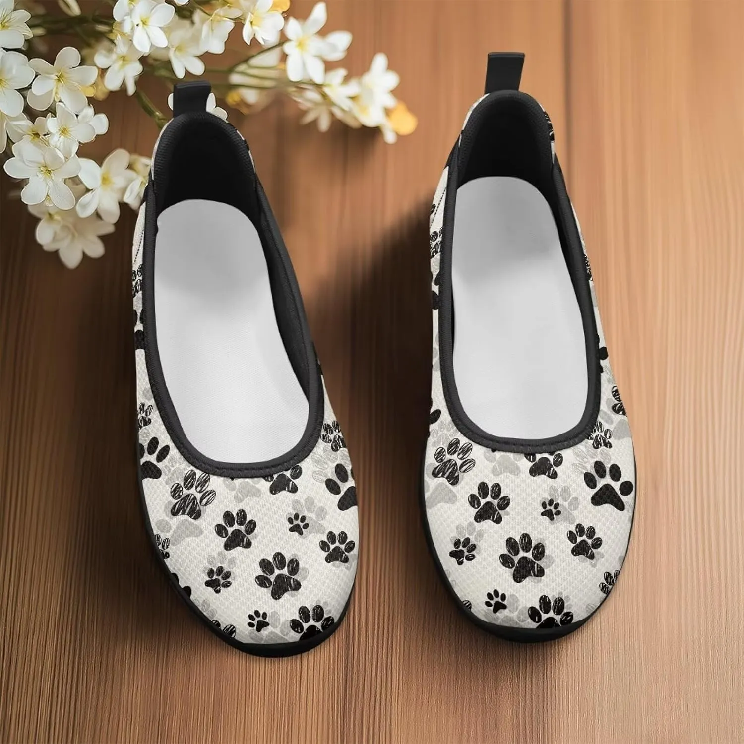 Womens Loafers Shoes Platform Spring Flats Shoes Comfortable Slip On Casual Dress Shoes, Size 6-10