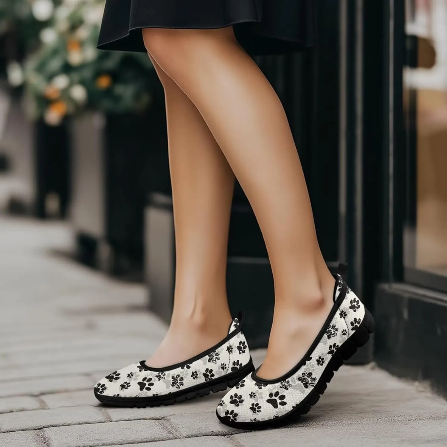 Womens Loafers Shoes Platform Spring Flats Shoes Comfortable Slip On Casual Dress Shoes, Size 6-10