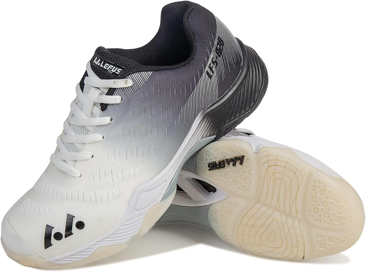 Women's Men's Light 20 Non-Marking Court Shoes (020 Black, 39)