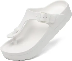 Women's Platform & Wedge Sandals with Arch Support for Woman Slides Comfort Lightweight Outdoor Slippers Ultra Cushion