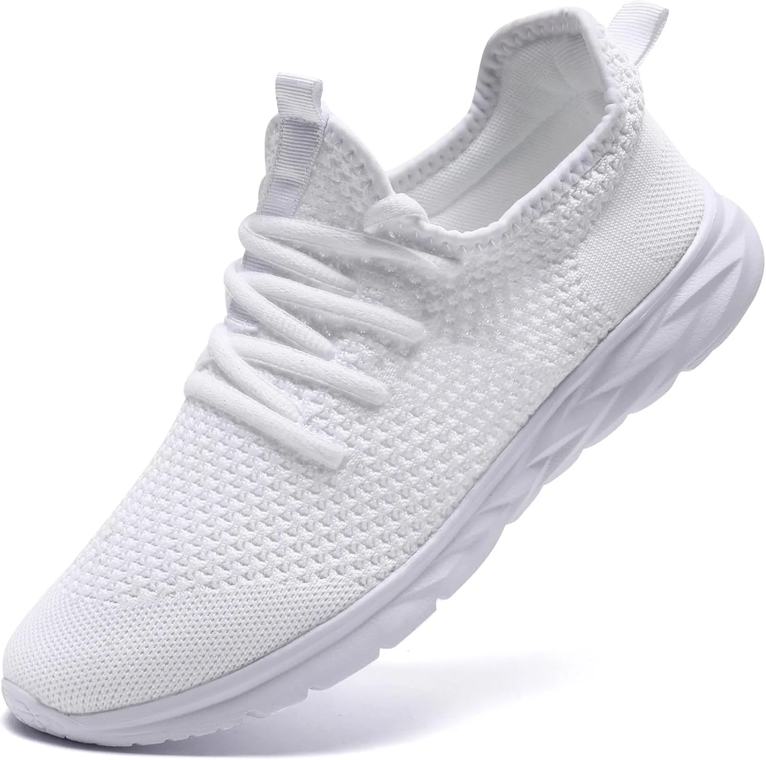 Womens Running Shoes Lightweight Tennis Shoes Slip On Walking Shoes Breathable Sneakers for Gym Travel Work