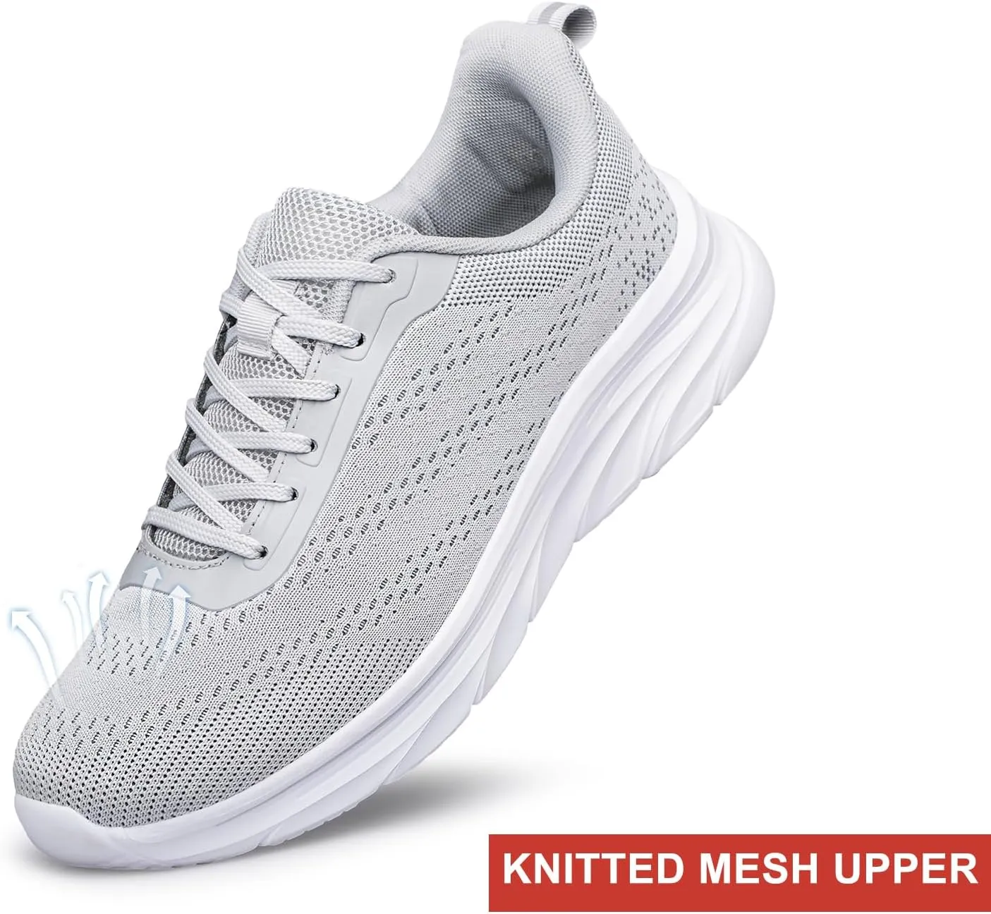 Women's Running Shoes Slip On Walking Shoes Lightweight Tennis Workout Gym Shoes Sneakers