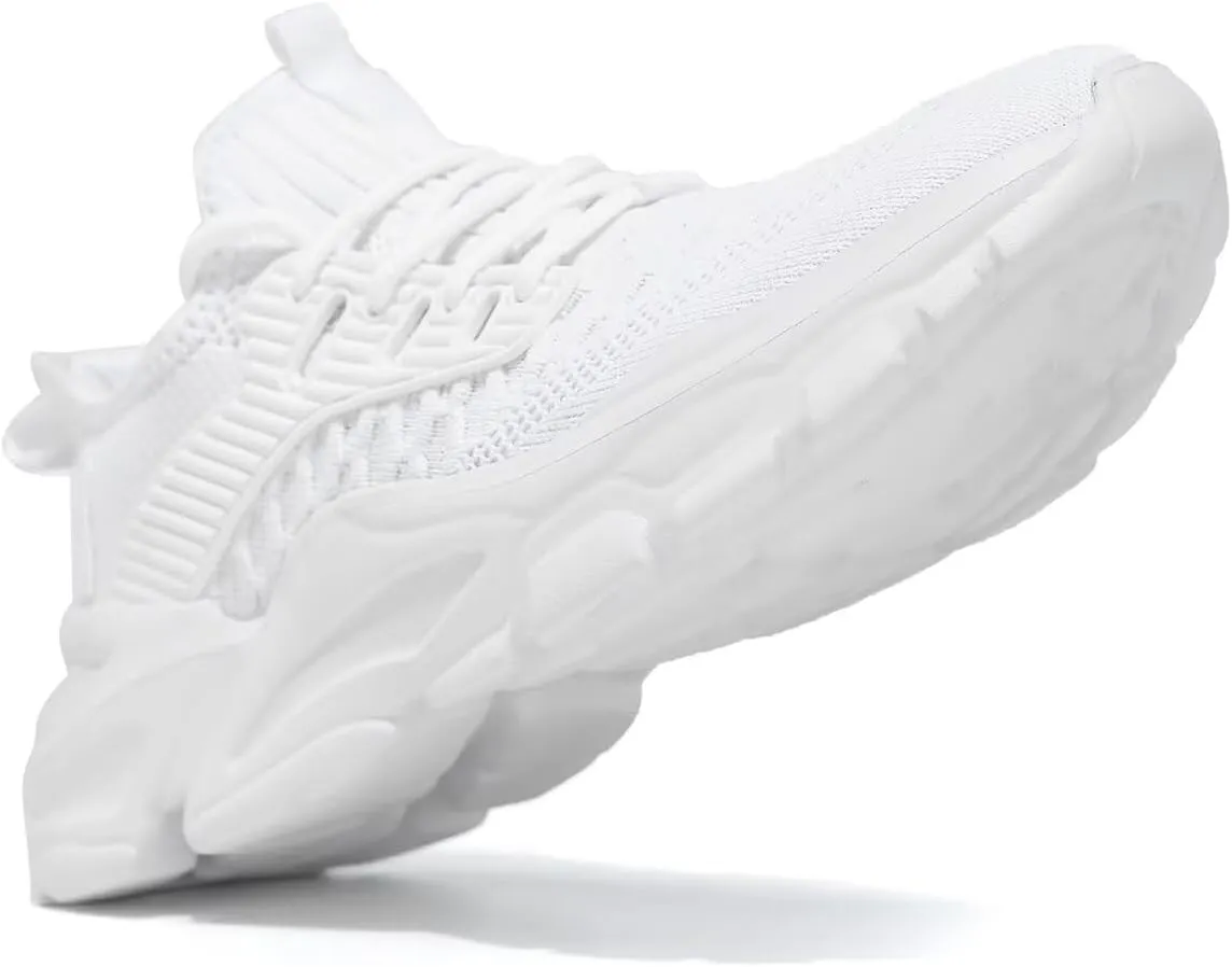 Womens Running Tennis Shoes Slip on Ladies Walking Fashion Athletic Sneakers Work Gym Comfort Lightweight Mesh Soft Sole