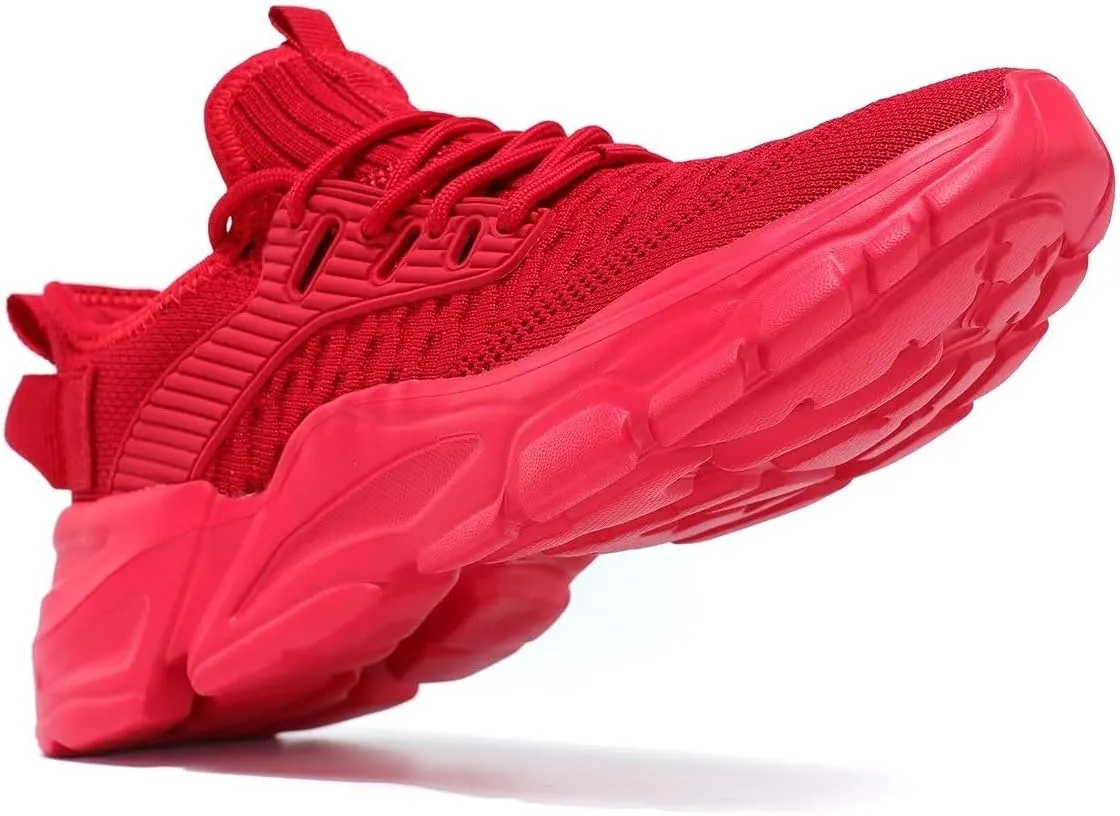 Womens Running Tennis Shoes Slip on Ladies Walking Fashion Athletic Sneakers Work Gym Comfort Lightweight Mesh Soft Sole