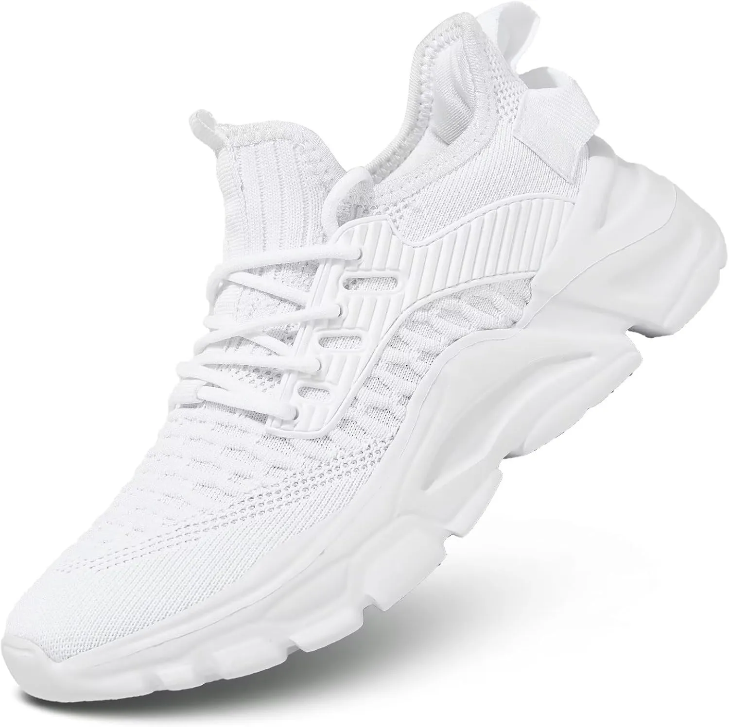 Womens Running Tennis Shoes Slip on Ladies Walking Fashion Athletic Sneakers Work Gym Comfort Lightweight Mesh Soft Sole