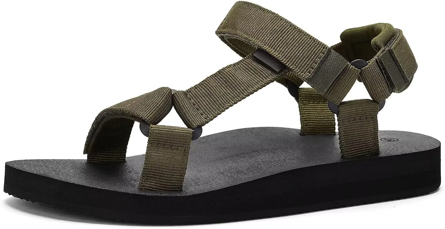 Women's Sandals Casual Summer Sandals for Women with Arch Support Yoga Mat Insole Lightweight Water Shoes Outdoor