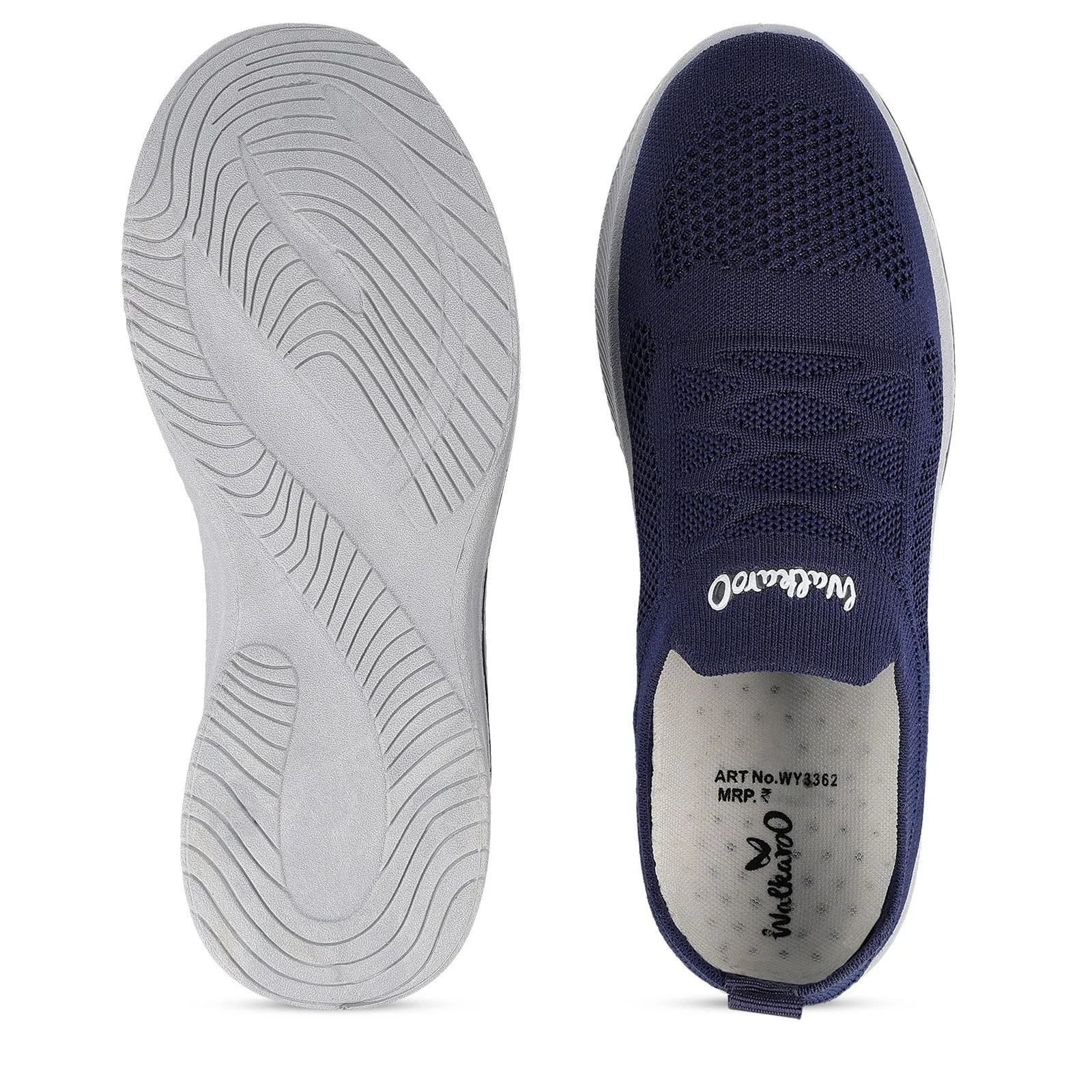 Women's Slip-on Casual Shoe - WY3362 Blue