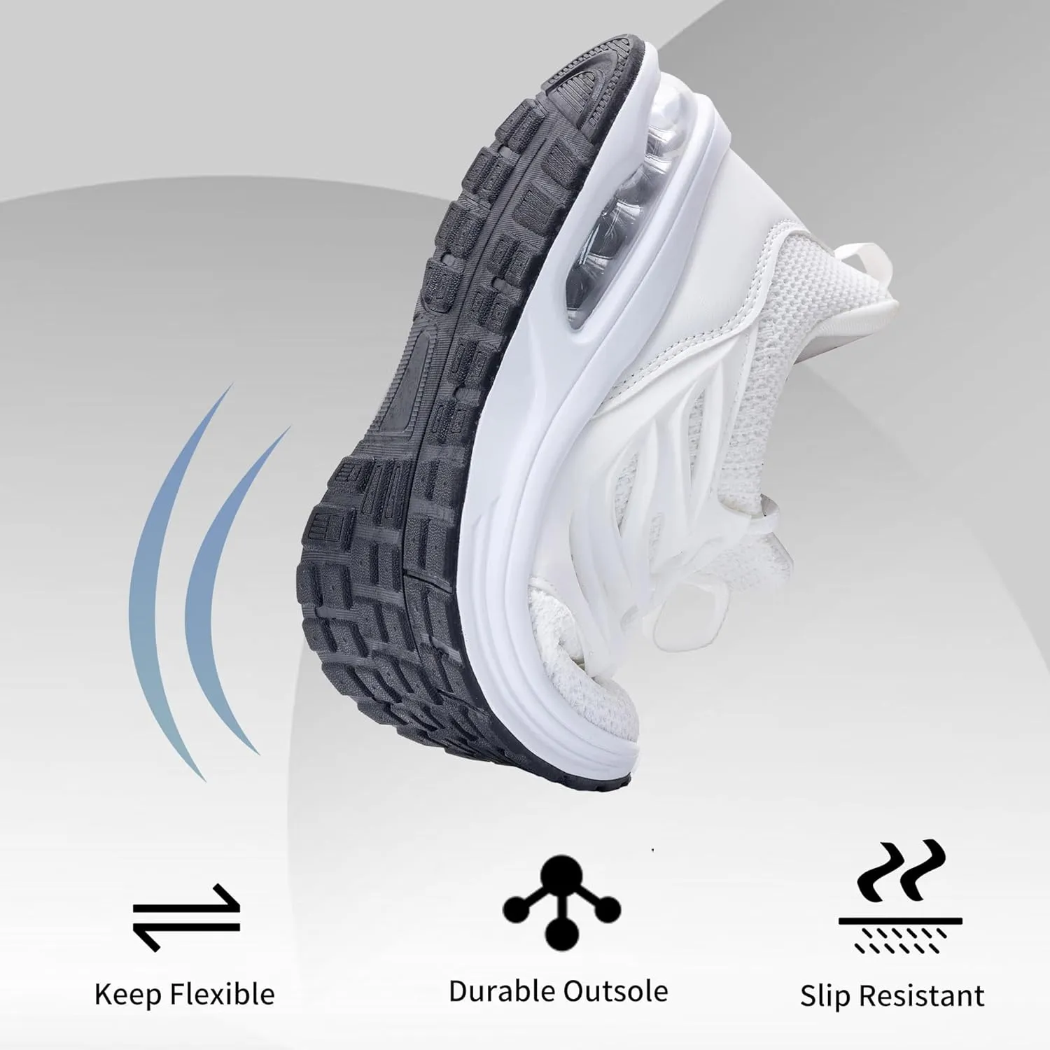 Womens Walking Shoes Athletic Tennis Running Shoes Lightweight Casual Sneakers for Gym Jogging Workout US Size 5.5-11