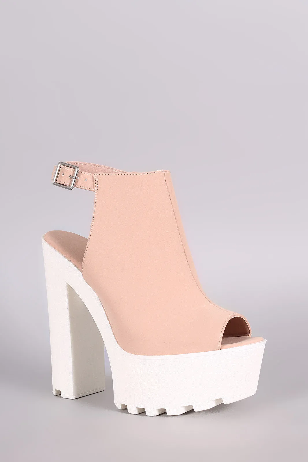 Worth the price Sole Lug Mule Secure checkout Bamboo Heel Platform Nubuck