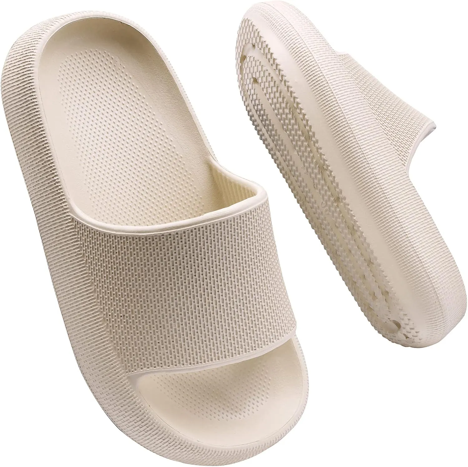 WYSBAOSHU Kids Cloud Slides Girls Boys Slip On Slide Sandals Comfort Non-Slip Thick Sole Slippers Summer Shower Shoes Pool Beach Water Shoes