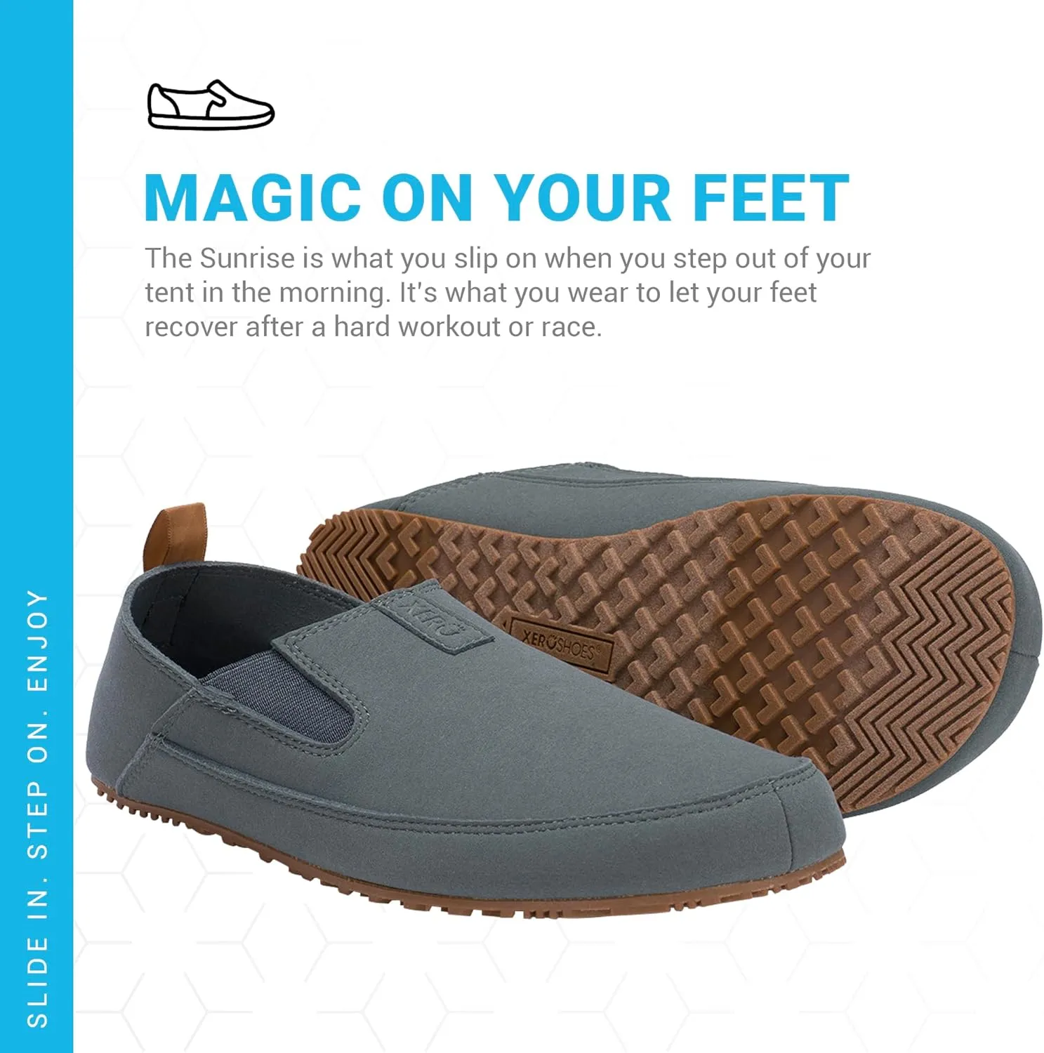 Xero Shoes Barefoot Shoes | Sunrise Casual Shoes | Fashion Slip On Shoes for Women's Comfort | Zero Drop, Light Weight, Minimalist