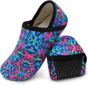 XIHALOOK House Slippers for Women Men Cozy Sock Shoes with Soft Rubber Sole Slip On for Indoor/Outdoor