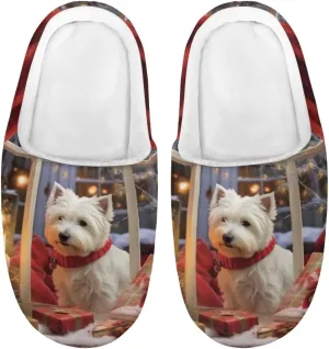 Xpyiqun House Shoes Size 9-14.5 Kids Slip On Slippers for Boys Girls Home Slippers Soft Plush Winter Slippers