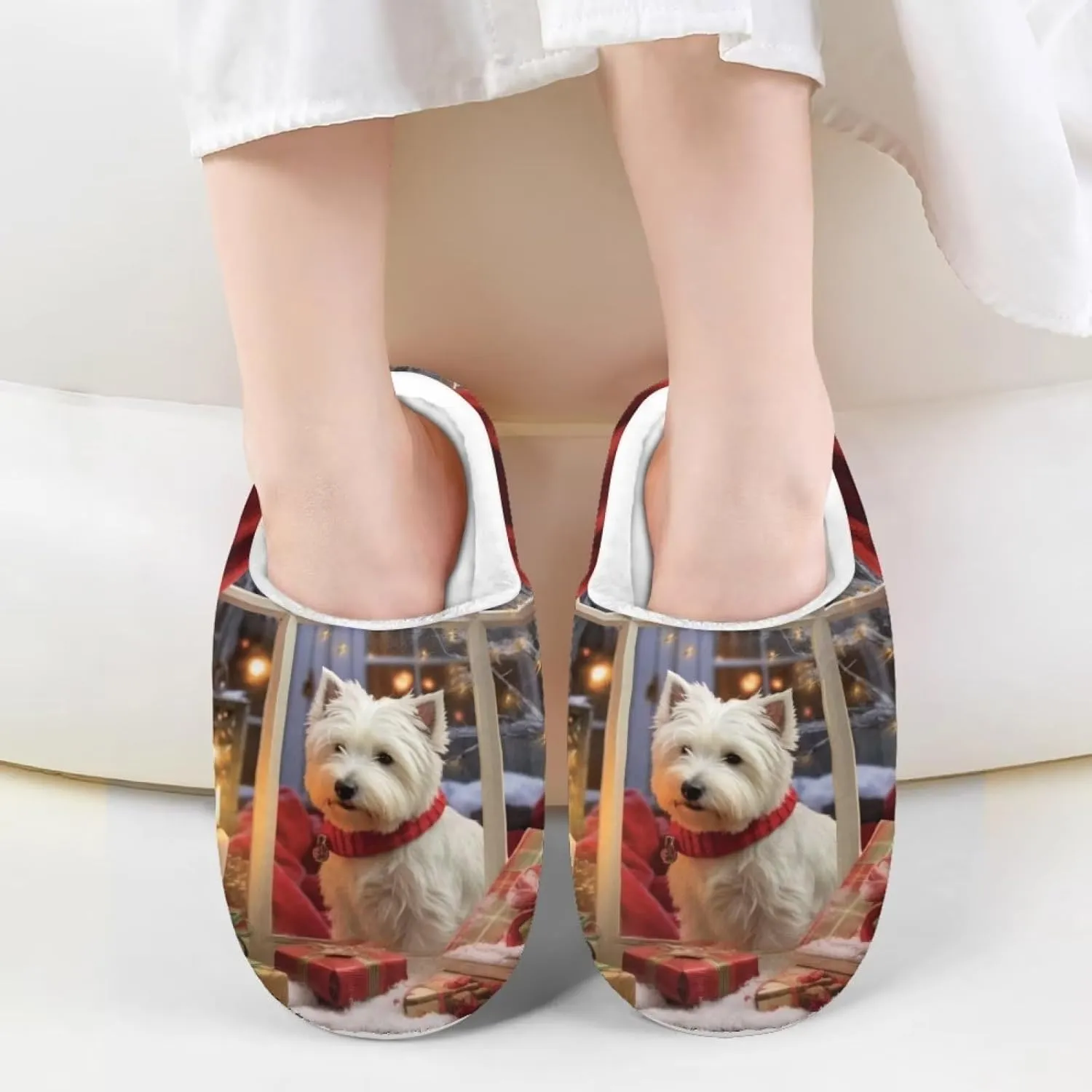 Xpyiqun House Shoes Size 9-14.5 Kids Slip On Slippers for Boys Girls Home Slippers Soft Plush Winter Slippers