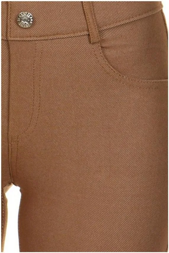 YELETE New Women's Stretchy Skinny Jeggings Shorts & Capri Pull On Style Trends SNJ