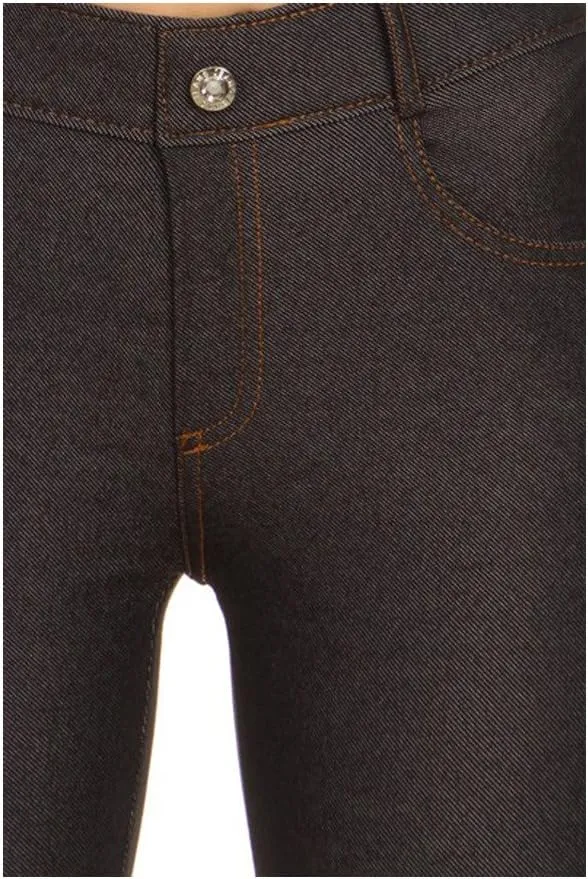 YELETE New Women's Stretchy Skinny Jeggings Shorts & Capri Pull On Style Trends SNJ