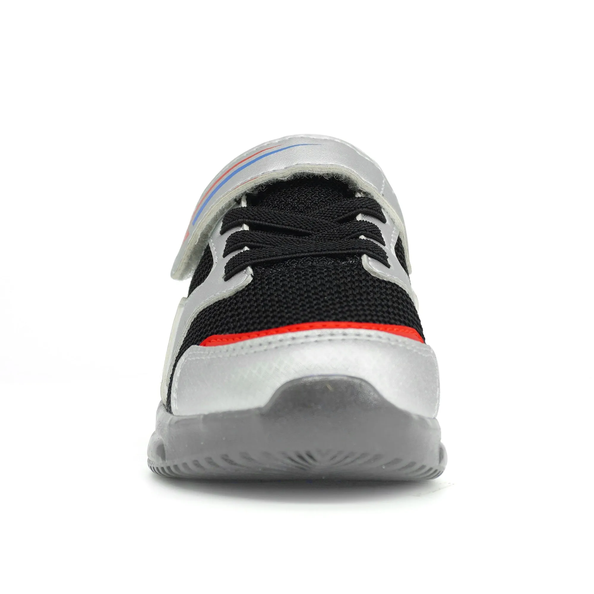 YESKIS Toddler Boys Light Up Shoes Black