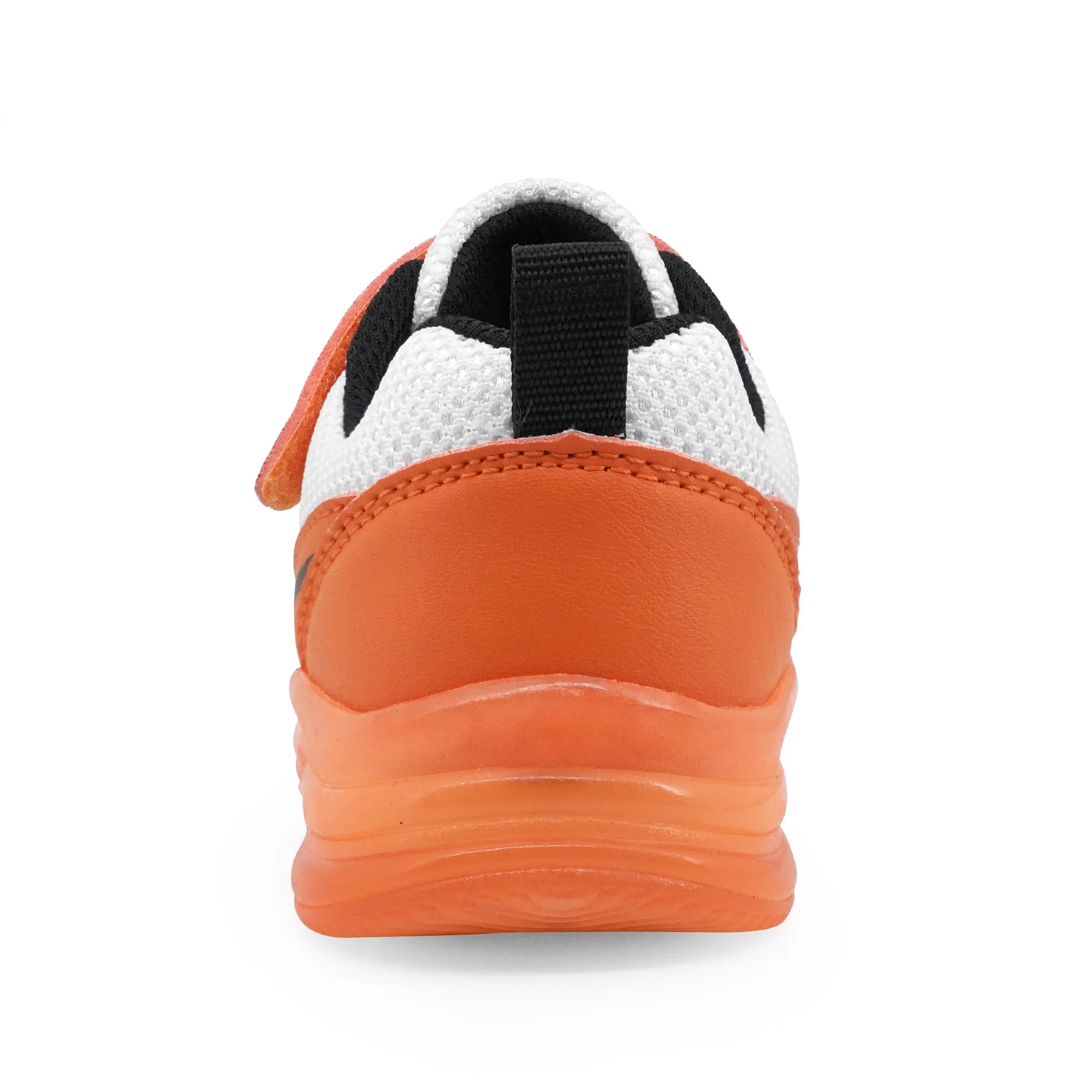 YESKIS Toddler Boys Light Up Shoes Orange