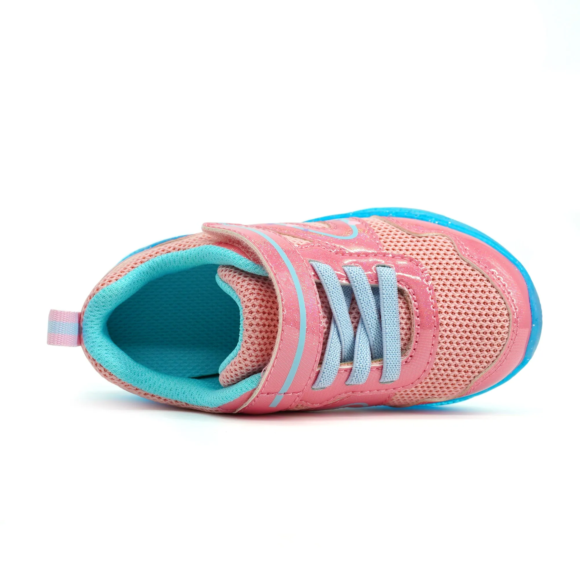 YESKIS Toddler Girls Light Up Shoes Pink