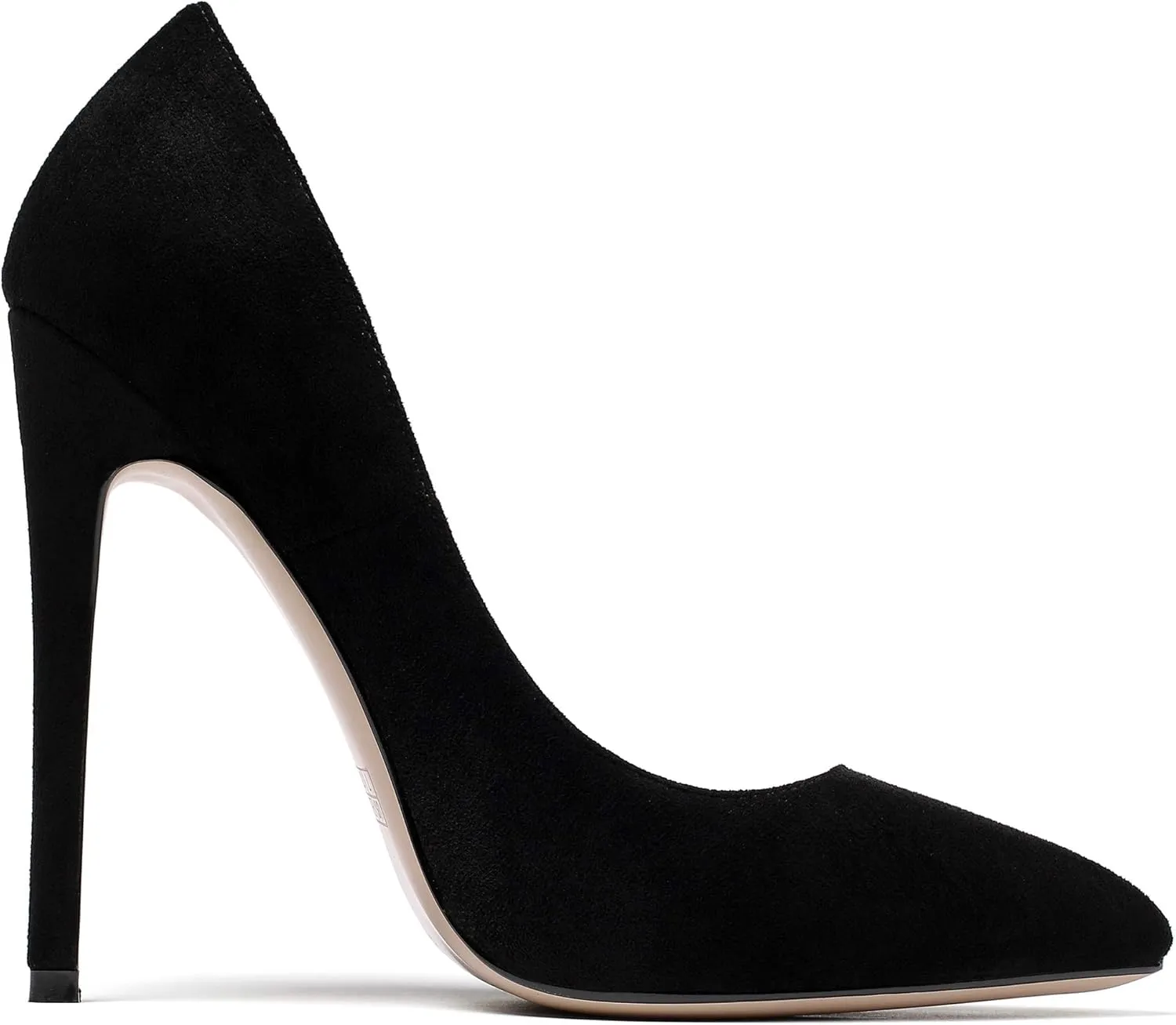 YODEKS Women's Stiletto High Heel Pumps Classic Pointed Toe Shoes Slip On Dress Shoes