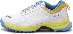 YOOGI ESS Star Cricket Shoes for Man's Rubber Spikes,Light Weight All-Rounder Professional Cricket Shoes