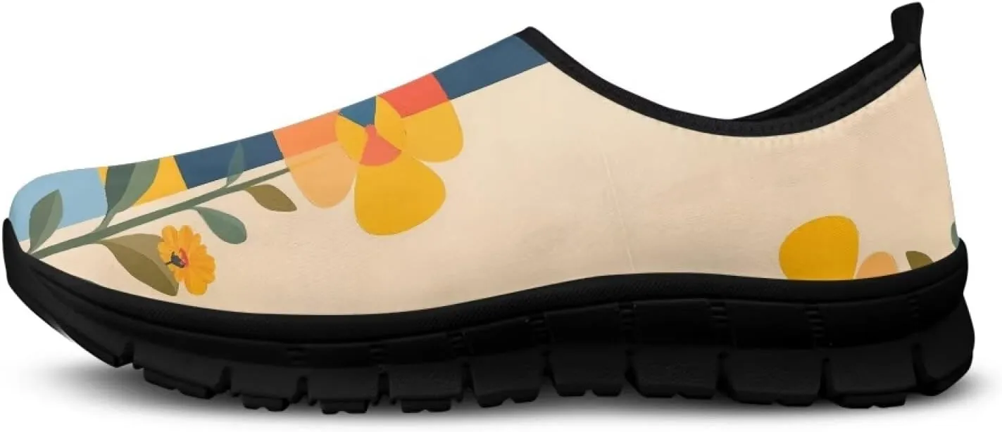 Ystardream Women's Loafers & Slip-Ons Casual Canvas Slip-On Ladies Travel Shoes