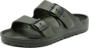 YUHITYGZGS Unisex Comfortable EVA Sandals with Arch Support, Adjustable Buckle, Summer Beach Slide Sandal for Women and Men