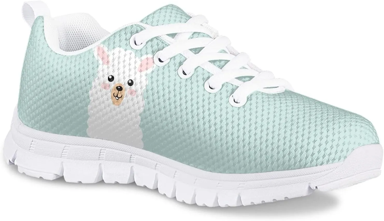 Yzaoxia Girls Tennis Shoes Kid Walking Shoes Outdoor Athletic Running Shoes Light Weight Breathable Supportive Lace-up Shoes Size 11-5