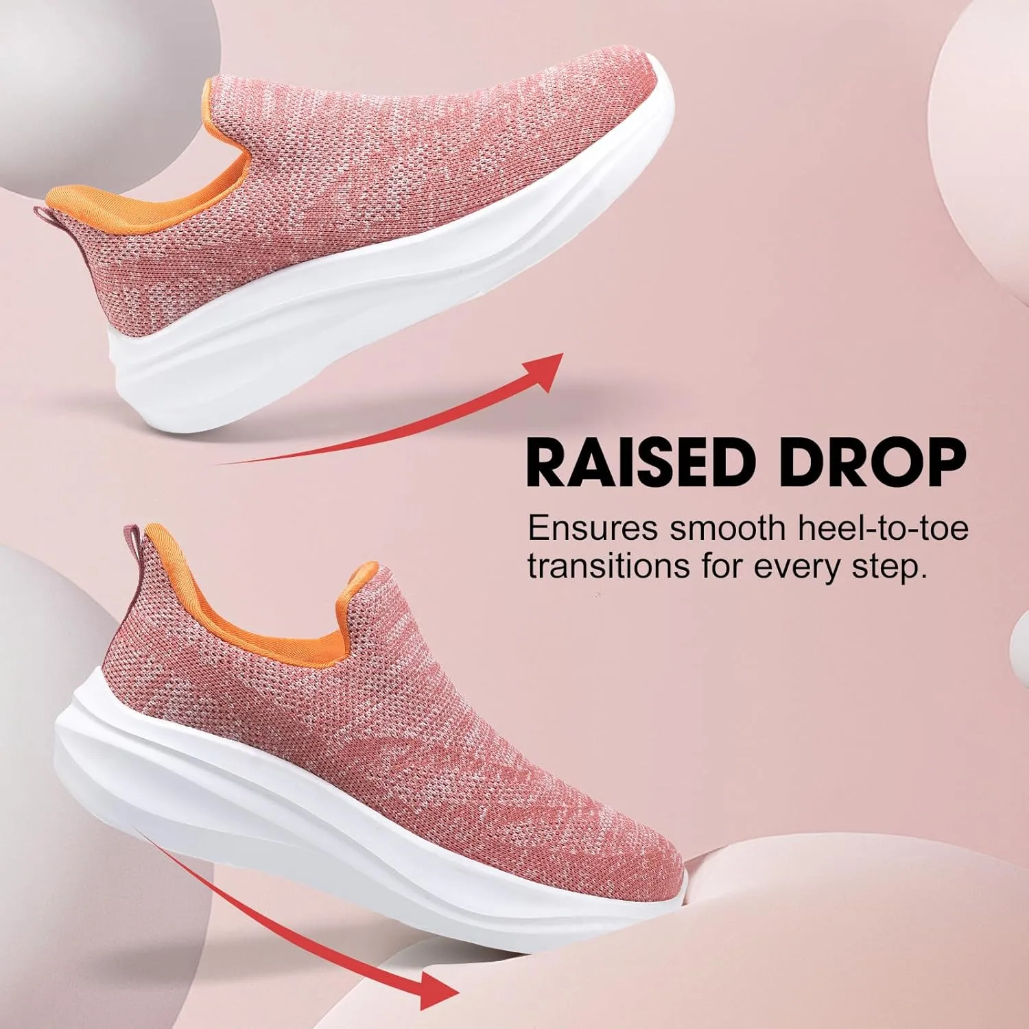 ZOVE Wide Toe Box Shoes Women Hands Free Wide Walking Shoes Ultra Light Tennis Breathable Wide Width Running Sneakers Athletic Gym Workout Trainers